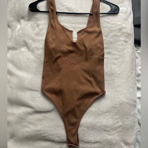 Tan Bodysuit